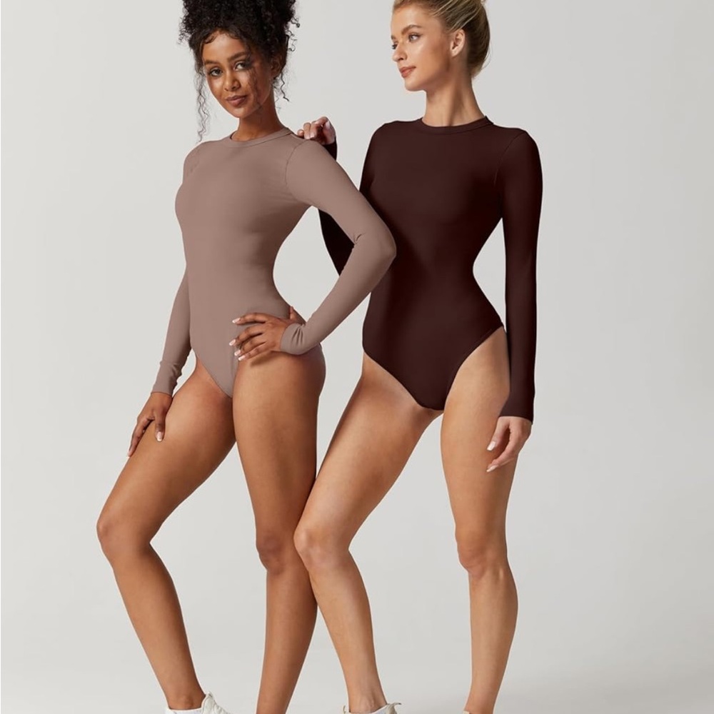 Long Sleeve Seamless Bodysuit